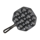Breeins 12-Hole Cast Iron Takoyaki Pan