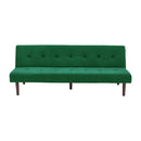 Livingandhome Tufted Upholstered Convertible Sofa