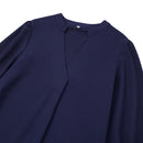 V-neck Long Sleeves Dress