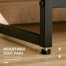 HOMCOM 3-Tier Fabric Bedroom Dresser with 7 Foldable Drawers, Grey