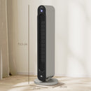 HOMCOM 2200W Ceramic Heater For Home With Remote Control, 12H Timer, Silver