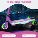 AIYAPLAY Electric Scooter for Kids 4-7, with Auxiliary Rear Wheels