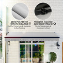 Outsunny 3.5 x 3(m) Electric Retractable Awning w/ Aluminium Frame