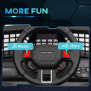 AIYAPLAY Kids Ride On Car, 12V Electric Truck W/ Suspension - Blue/Green/Pink/White