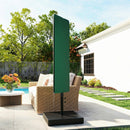 Outsunny Garden Parasol Cover For 2-4m Umbrella Protector, Dark Green