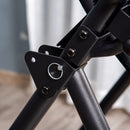 HOMCOM Foldable Gravity Inversion Table, Fitness Bench w/ Soft Ankle Cushions