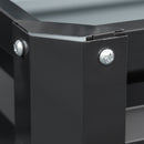 Outsunny Raised Garden Bed Elevated Planter Box for Flowers Grey