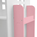 Cottonfy UK Kids' House Frame Rotating Bookshelf