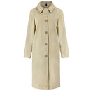 Relaxed Fit Khaki Trench Coat