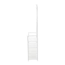 Lifeideas Entryway 4 Tier Shoe Rack with Coat Hanger