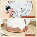 HOMCOM Electric Kettle, Fast Boil, 1.7L, 3kW, Swivel, Ripple