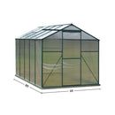 Breeins Practical Aluminium Garden Greenhouse