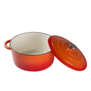 Breeins 6L Enameled Cast Iron Dutch Oven Pot With Lid