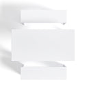 Livingandhome Set 3 Piece Modern Dining Table and Benches