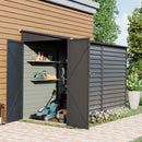 Breeins 4.6 x 9ft Outdoor Steel Storage Shed