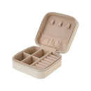 Sheonly Portable PU Leather Travel Jewellery Box