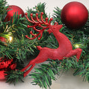 Lifeideas 2.7m LED Light String Berry Ball Flower Garland Christmas Decor