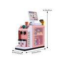 Kidkid 46PCS Kids Mini Supermarket Playset With Cash Register Scanner