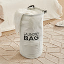 Lifeideas Adjustable Straps Laundry Backpack Bag, Portable Storage Clothes Bag