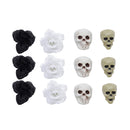 Skulls Roses Ornament Set