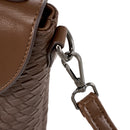 Modishion PU Leather Bucket Bag Crossbody Bag with Adjustable Strap