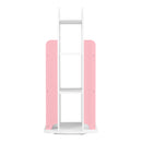 Cottonfy UK Kids' House Frame Rotating Bookshelf