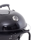 Breeins Outdoor Round Charcoal Grill with Side Table