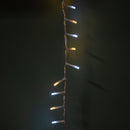37.5m 1500 LED TreeBrights Christmas String Lights with Timer in White and Warm White on Clear Cable