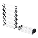 Lifeideas Foldable Multi-Tier Metal Shoe Rack
