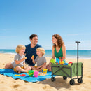 Outsunny 41L Festival Trolley, 60kg Heavy Duty Folding Trolley Cart