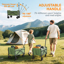 Outsunny 41L Festival Trolley, 60kg Heavy Duty Folding Trolley Cart
