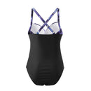 Womens Cut-Out Swimsuit with Cross Straps