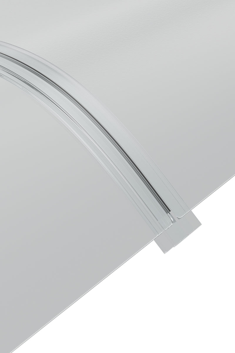 Garden Sanctuary Frosted Window Door Awning Canopy