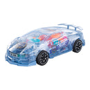 Kidkid Visible Moving Gears Police Car Toy With Light And Sound For Toddlers