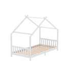 Kidkid Pine Frame Bed with House Design