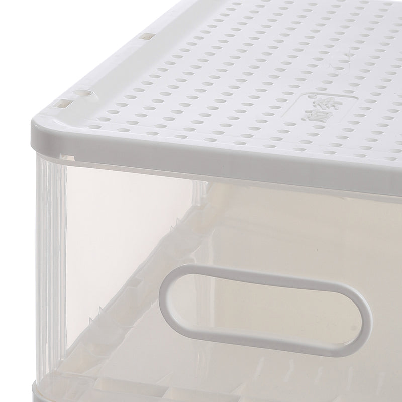 Lifeideas Transparent Stackable Shoe Storage Box