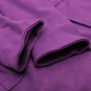 Solid Long Hooded Bath Robe