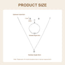 Modishion 3-Piece Sparkling Cubic Zirconia Jewellery Set