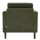 Livingandhome Minimalist Mid-Century Accent Armchair