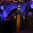 Hanging Witch With Glowing Eyes