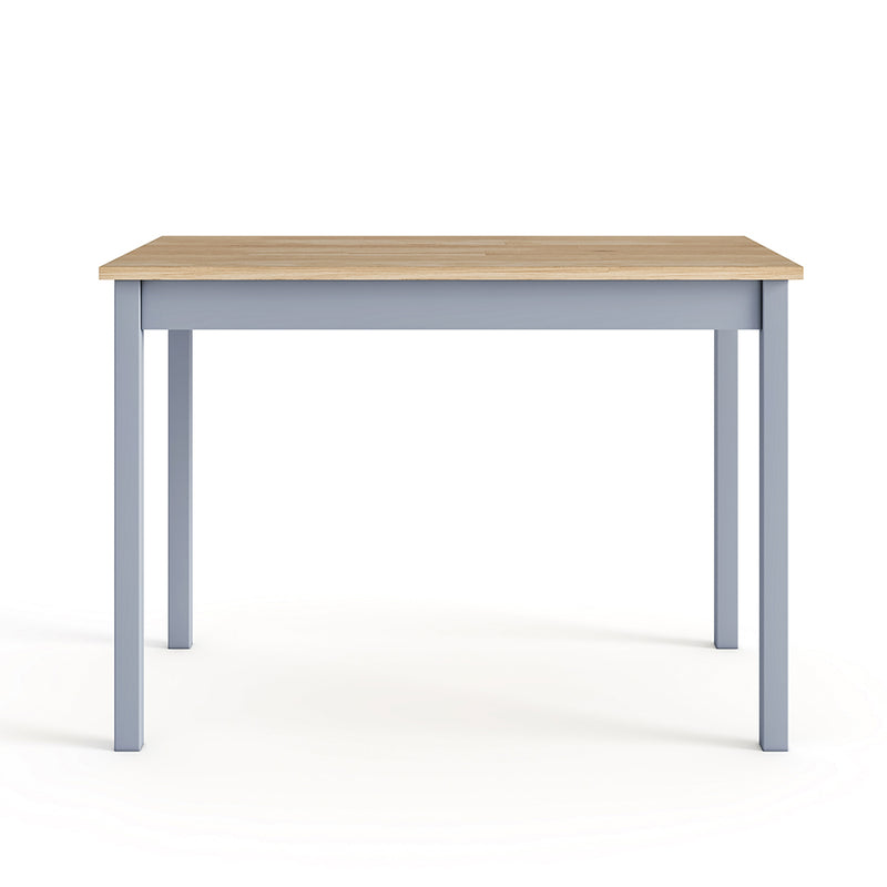 Livingandhome 3 Piece Modern Wood Dining Table and Benches Set