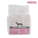 Livingandhome 10Pcs All-absorb Disposable Dog Diapers