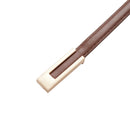 Adjustable Skinny PU Leather Belt