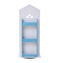 Kidkid 4-Tier Castle Shaped Rotating Kids Bookshelf