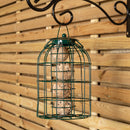 Wild Bird Fat Ball Feeder with Squirrel Guard