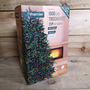 25m 1000 LED TreeBrights Christmas String Lights with Timer in Multi-Coloured