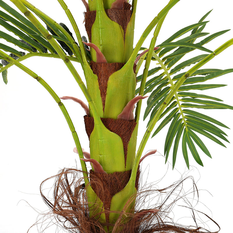Garden Sanctuary Artificial Palm Tree Fake Greenery Decoration for Home