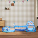 Kidkid 3-in-1 Kids Pop-Up Play Tent Set with Tunnel Playhouse