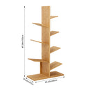 Livingandhome 7-Tier Wooden Tree Bookshelf