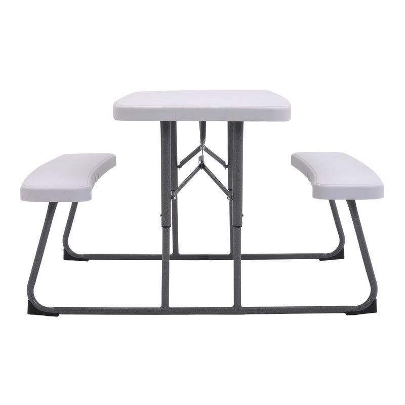 Breeins Foldable Picnic Table and Bench Set for Kids